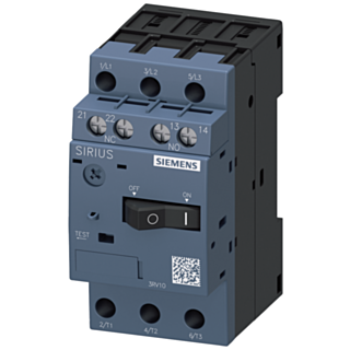 Circuit breaker S00, motor protection, Class 10, A-release 2.2-3.2 A