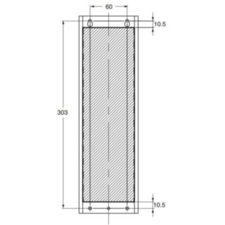 686299-Book mount bracket for following PC Models: NYB1E*, NYB17*, NYB