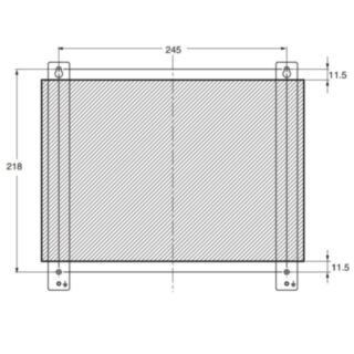 686298-Wall mount bracket for Box PC