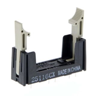 377193-Socket, back connecting, PCB terminals, 10-pin, for G7SA 4 pole